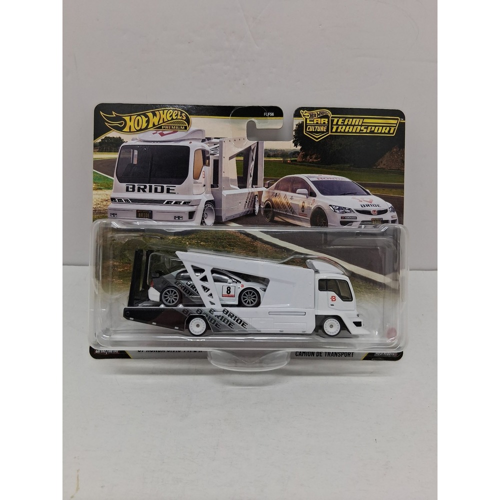 Hot Wheels Team Transport 07 Honda Civic Type R Kousoku Hauler Bride FLF56